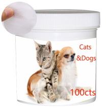 Lingettes nettoyantes pour les yeux 100cts Vet&#39;s Best pour chiens et chats
